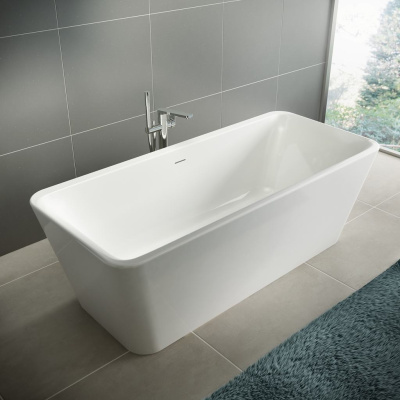 Ideal Standard TONIC II Свободностоящая акриловая ванна 180x80х60 для монтажа с напольным смесителем E398101 от интернет-магазина Purezza 