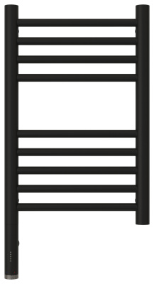 Сунержа Богема 3.0 прямая Электрический полотенцесушитель 500х300 Матовый черный от интернет-магазина Purezza 