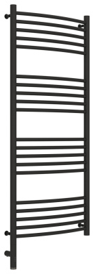 Сунержа Богема 3.0 выгнутая Электрический полотенцесушитель 1200х500 Темный титан муар от интернет-магазина Purezza 