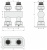 Сунержа Модуль 2х1/2" прямой EU50 12-1537-1234 Белый от интернет-магазина Purezza 