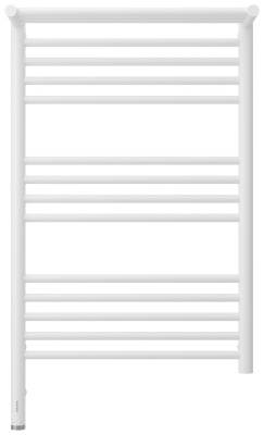 Сунержа Богема с полкой 3.0 Электрический полотенцесушитель 800х500 Матовый белый от интернет-магазина Purezza 