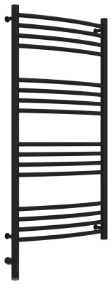 Сунержа Богема 3.0 выгнутая Электрический полотенцесушитель 1000х500 Матовый черный от интернет-магазина Purezza 