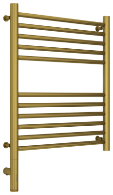 Сунержа Богема 3.0 прямая Электрический полотенцесушитель 600х500 Состаренная латунь от интернет-магазина Purezza 