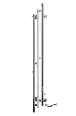 INDIGO Sky Электрический полотенцесушитель 1500х170 LSKE150-17Rt Полированный от интернет-магазина Purezza 