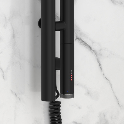 Сунержа Нюанс 3.0 Электрический полотенцесушитель 1800 Матовый черный от интернет-магазина Purezza 