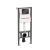 Ceramicanova Balance Система инсталляции для унитазов с кнопкой смыва Square, черная матовая CN121002MB интернет-магазин Purezza Ceramicanova Balance Система инсталляции для унитазов с кнопкой смыва Square, черная матовая CN121002MB от интернет-магазина Purezza