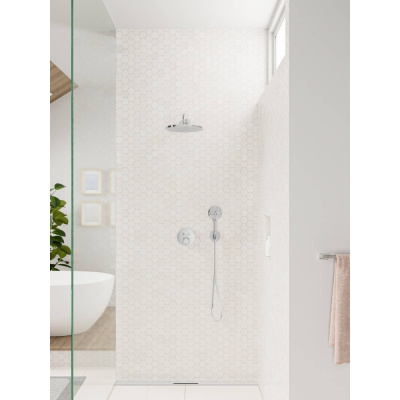 Hansgrohe Croma 280 Air 1jet Верхний душ Ø28см., цвет: хром, арт. 26220000 от интернет-магазина Purezza 