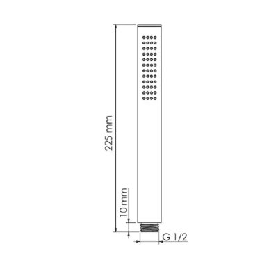 WasserKRAFT Tauber Душевая система со смесителем A6451.296.097.121.275.100.276 Никель от интернет-магазина Purezza 