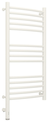 Сунержа Богема 3.0 выгнутая Электрический полотенцесушитель 800х400 Матовый белый от интернет-магазина Purezza 