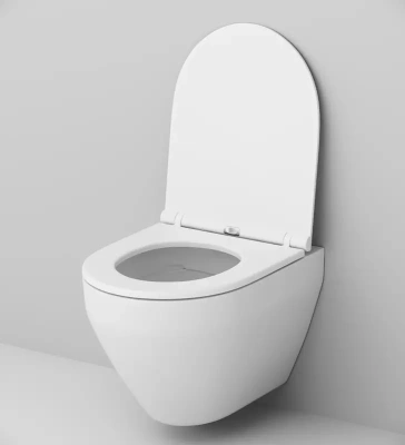 AM.PM Spirit V 2.0 Подвесной унитаз FlashClean, крышка микролифт C701700SC Белый от интернет-магазина Purezza 