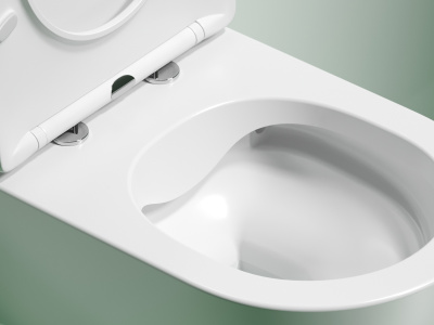 Ceramicanova Modena Rimless Подвесной унитаз CN6063MW Белый матовый от интернет-магазина Purezza 