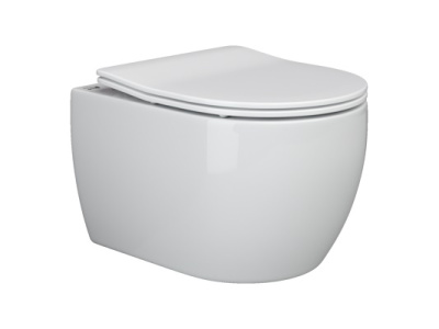 Ceramicanova Play Rimless Подвесной унитаз CN3001 Белый от интернет-магазина Purezza 