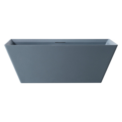 ABBER Berlin Ванна из искусственного камня 170х75х60 AM9912G Серый матовый от интернет-магазина Purezza 
