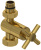 Сунержа Вентиль прямой крест G 1/2" НР х G 3/4" НГ 03-1409-1234 Золото от интернет-магазина Purezza 