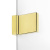 New Trendy AVEXA GOLD SHINE Стеклянная шторка на ванну, золотой профиль, стекло прозрачное, толщина стекла 6 мм, косой кронштейн от интернет-магазина Purezza 