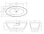 ABBER Акриловая ванна 170x80x58 AB9374-1.7 от интернет-магазина Purezza 