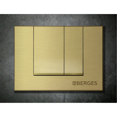 Berges NOVUM S8 Кнопка для инсталляции 040048 Бронза от интернет-магазина Purezza 