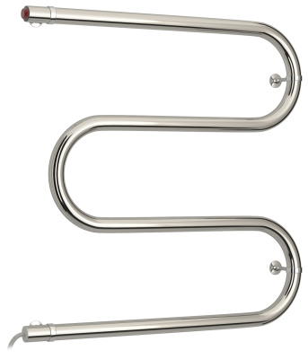 Стилье М-образный Электрический полотенцесушитель 500х500 (53 Вт) 00503-5050 от интернет-магазина Purezza 