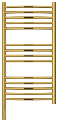 Сунержа Богема 3.0 выгнутая Электрический полотенцесушитель 800х400 Золото от интернет-магазина Purezza 