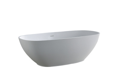 Maxonor ESPÍRITU Ванна из искусственного камня 1750х785х535 PL-BT2706 Белый матовый от интернет-магазина Purezza 