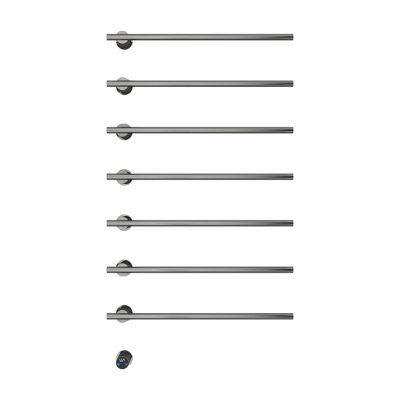 Maxonor MOOD Электрический полотенцесушитель 1105х600 PL-TRE08BR7-19 (60) Графит от интернет-магазина Purezza 