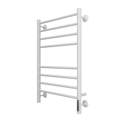 Terminus Аврора П8 Электрический полотенцесушитель 800х500 4670078527486 Матовый белый  от интернет-магазина Purezza 