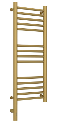 Сунержа Богема 3.0 прямая Электрический полотенцесушитель 800х300 Матовое золото от интернет-магазина Purezza 