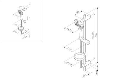 AM.PM Like Душевой комплект F0180064 от интернет-магазина Purezza 