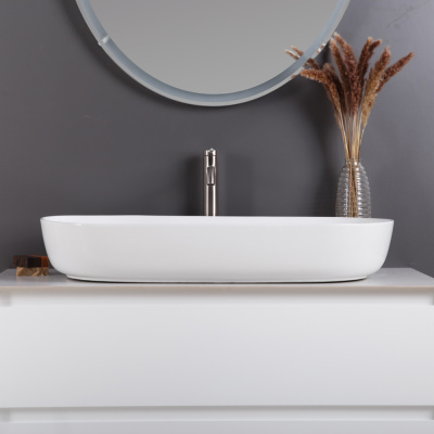 BelBagno BB1349 Накладная раковина 82х41 от интернет-магазина Purezza 