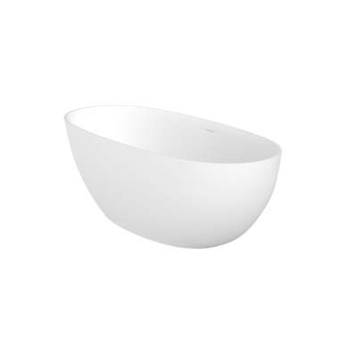 Cezares Ванна из искусственного камня Solid Surface 170х78, CZR-STREAM-170-78-56-SSB от интернет-магазина Purezza 