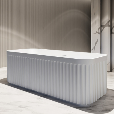 ABBER Акриловая ванна 170х75х58 AB9411-1.7 Белый от интернет-магазина Purezza 