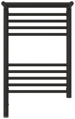 Сунержа Богема с полкой 3.0 Электрический полотенцесушитель 600х400 Темный титан муар от интернет-магазина Purezza 