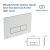 SET2502W Комплект 6 в 1 Rapid Base NOW: E233267 инсталляция + R0121AA панель смыва + VMO-48T Унитаз от интернет-магазина Purezza 