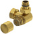 Сунержа Вентиль 3D правый (под шестигранник) G 1/2" НР х G 3/4" НГ 03-1407-1234 Золото от интернет-магазина Purezza 