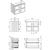 La Fenice Cubo Twin Тумба под раковину 97.6х46.9 FNC-01-CUB-BG-100-2 Синий матовый от интернет-магазина Purezza 