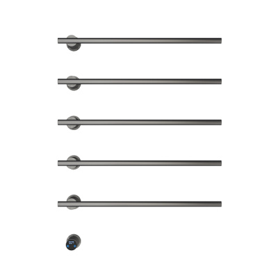 Maxonor MOOD Электрический полотенцесушитель 805х600 PL-TRE08BR5-9 (60) Матовый графит от интернет-магазина Purezza 
