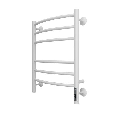 Terminus Классик П6 Электрический полотенцесушитель 600х450 4670078527561 Матовый белый от интернет-магазина Purezza 