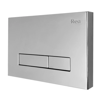 Rea H Chrom Кнопка для инсталляции REA-E5691 Хром матовый от интернет-магазина Purezza 