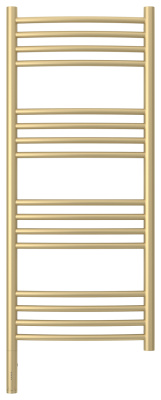 Сунержа Богема 3.0 выгнутая Электрический полотенцесушитель 1000х400 Матовая шампань от интернет-магазина Purezza 