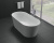 Belbagno BB71-1700-W0 акриловая ванна овальная 170х80 от интернет-магазина Purezza 