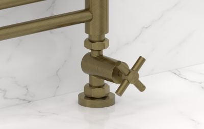 Сунержа Вентиль прямой крест G 1/2" НР х G 3/4" НГ 05-1409-1234 Состаренная бронза от интернет-магазина Purezza 