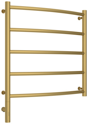 Сунержа Галант 3.0 Электрический полотенцесушитель 600х600 Матовое золото от интернет-магазина Purezza 