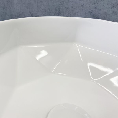 Comforty 78258 Раковина круглая на столешницу 41 см от интернет-магазина Purezza 