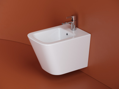 Ceramicanova Union Подвесное биде CN4010 Белый от интернет-магазина Purezza 