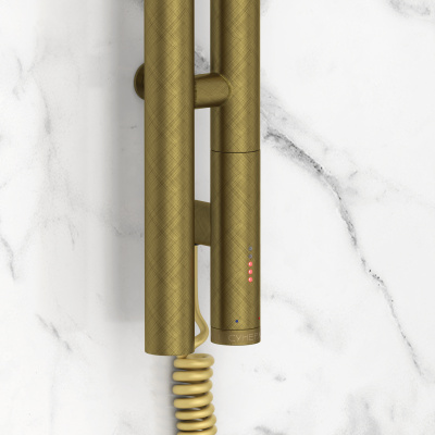 Сунержа Нюанс 3.0 Электрический полотенцесушитель 1200 Состаренная бронза от интернет-магазина Purezza 