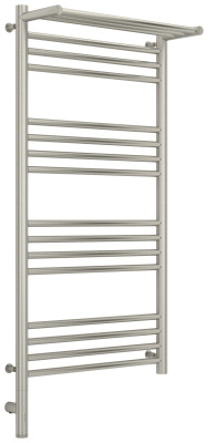 Сунержа Богема с полкой 3.0 Электрический полотенцесушитель 1000х500 Сатин от интернет-магазина Purezza 