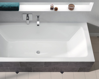 Duravit D-Code 700101000000000 Акриловая встраиваемая ванна 1800х800 от интернет-магазина Purezza 
