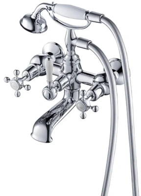 Schein THAMES Смеситель для ванны с лейкой D411CS/8056060PT от интернет-магазина Purezza 