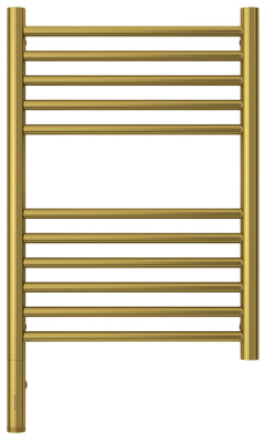 Сунержа Богема 3.0 прямая Электрический полотенцесушитель 600х400 Состаренная латунь от интернет-магазина Purezza 