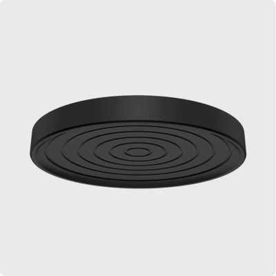 Aquame Верхний душ Ø300 мм AQM8603MB Черный матовый от интернет-магазина Purezza 
